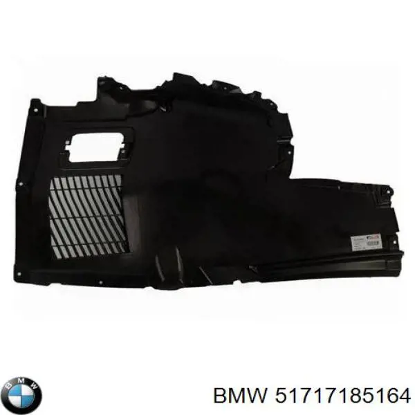 51717185164 BMW guardabarros interior, aleta delantera, derecho delantero