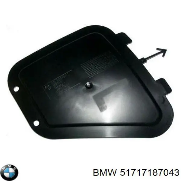 7187043 BMW Tapa de guardabarros delantero izquierdo