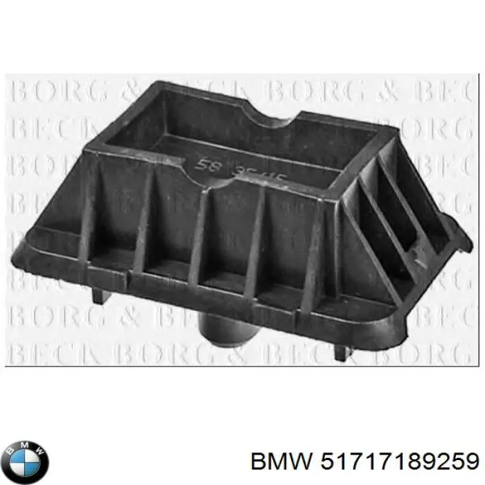 51717189259 BMW cojin de elevacion inferior (gato)
