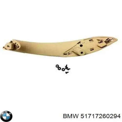 51717260294 BMW Guardabarros interior, aleta trasera, derecho