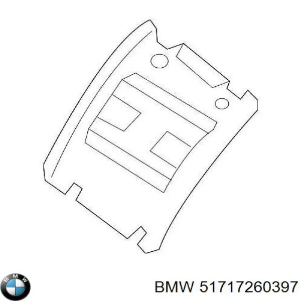 Comprar 51717260397 BMW Juego de guardalodos delanteros izquierdo y derecho