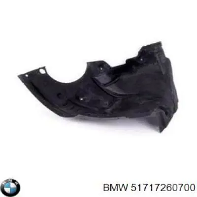 Guardabarros interior trasero derecho del guardafango delantero BMW 51717260700 precio, desde 38,59 EUR