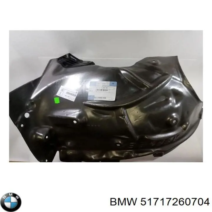 Guardabarros interior trasero derecho del guardafango delantero BMW 51717260704 precio, desde 101,36 EUR