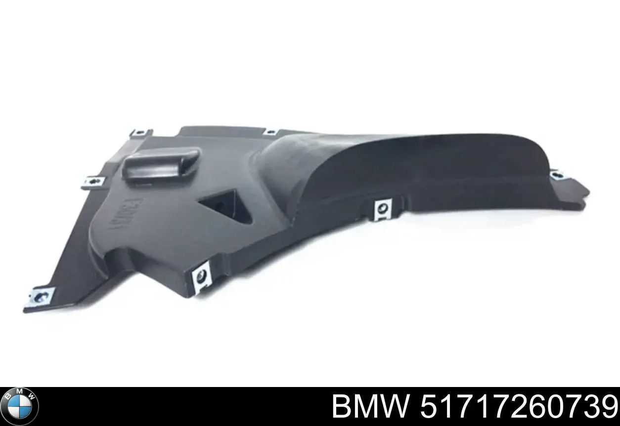 Comprar ATPP1213127003 Bapmic Protector contra salpicaduras del paso de rueda delantero