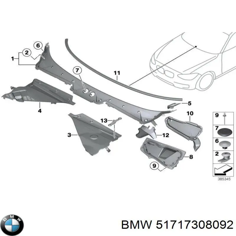 Comprar 51717308092 BMW 