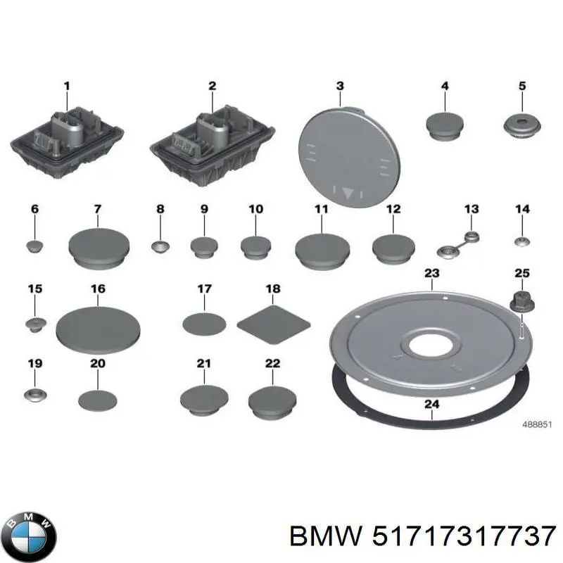  BMW 51717317737 precio, desde 42,35 EUR