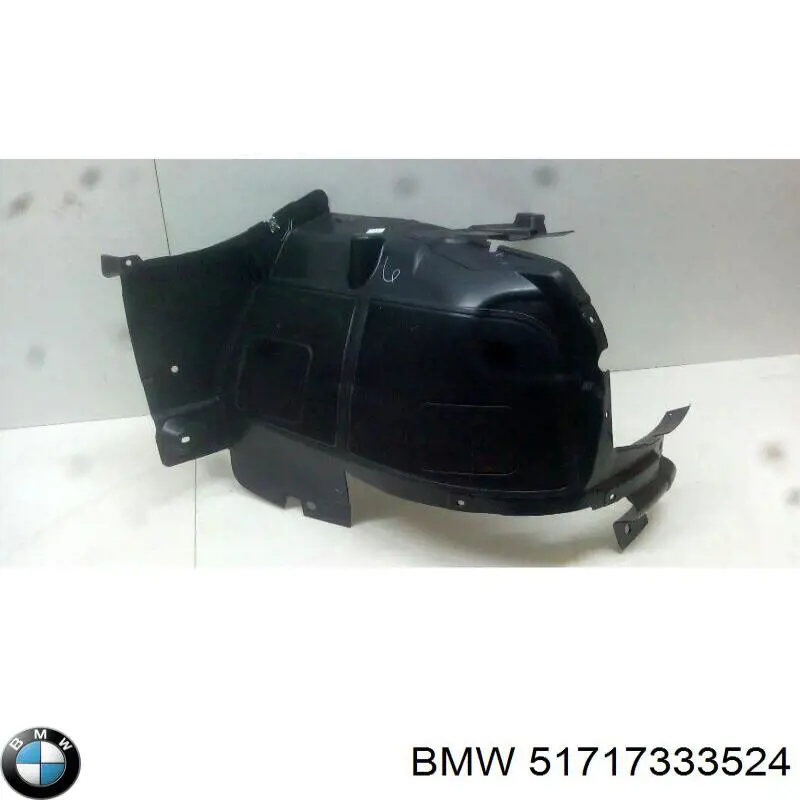 51717333524 BMW guardabarros interior, aleta delantera, derecho trasero