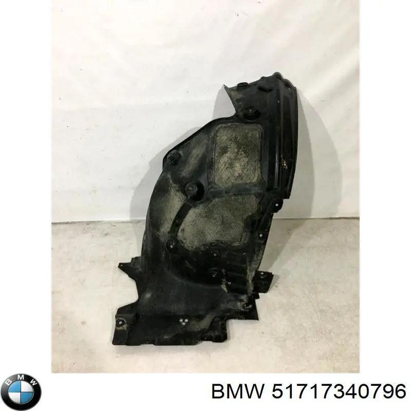 Guardabarros interior trasero derecho del guardafango delantero BMW 51717340796 precio, desde 60,92 EUR