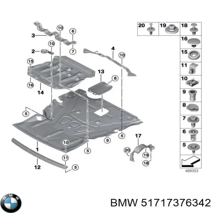 Absorbedor del parachoques delantero BMW 51717376342 precio, desde 86,02 EUR
