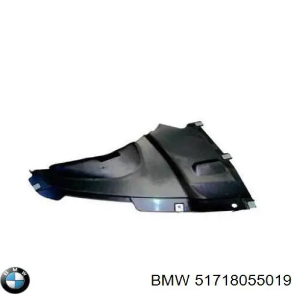 Protector izquierdo del parachoques delantero BMW 51718055019 precio, desde 26,53 EUR