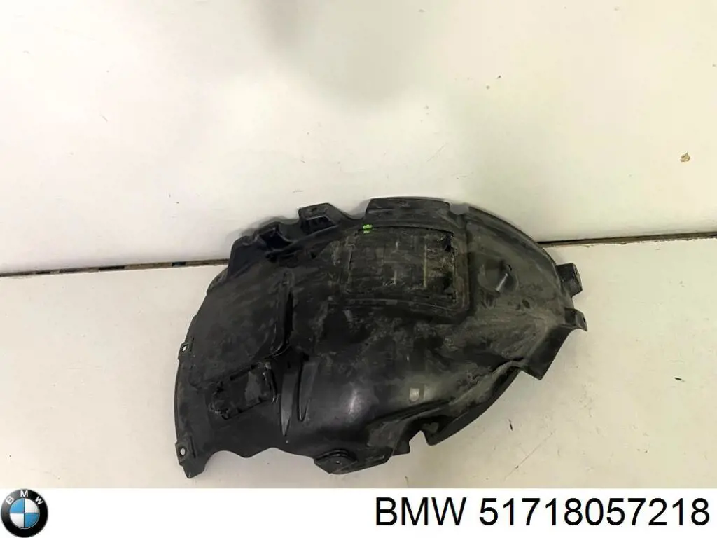 Protector contra salpicaduras del paso de rueda delantero BMW 51718057218 precio, desde 49,14 EUR