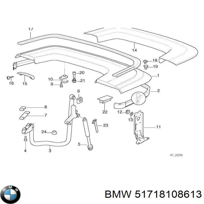 51718108613 BMW