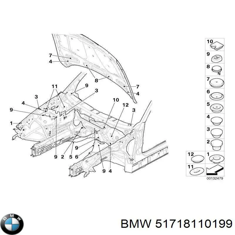  BMW 51718110199 precio, desde 0,82 EUR