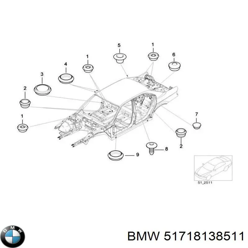 51718138511 BMW 