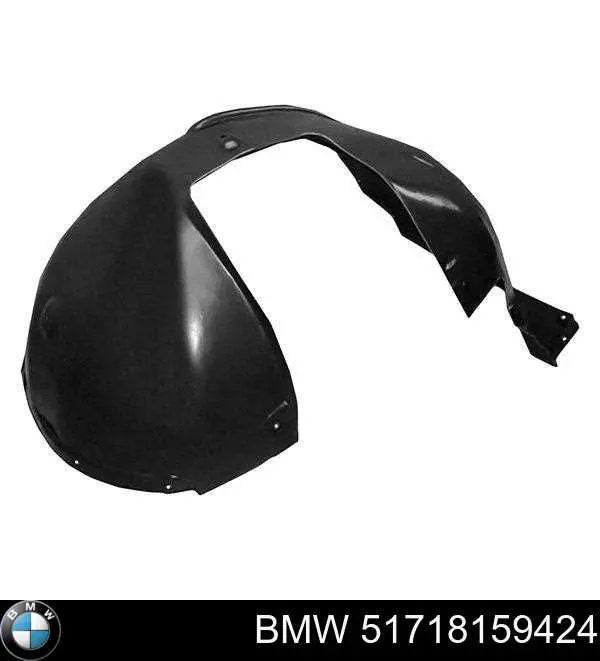 Guardabarros interior derecho, aleta delantera BMW 51718159424 precio, desde 24,14 EUR