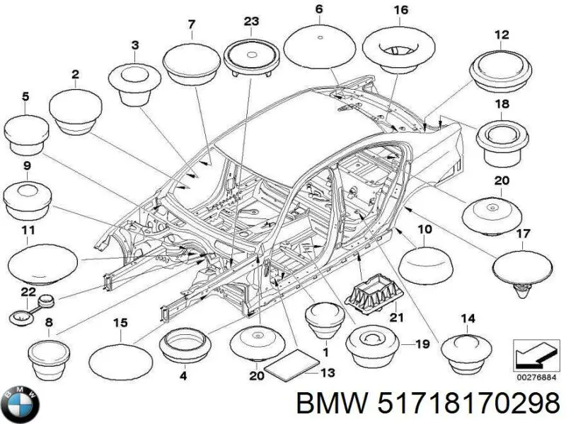 Comprar 51718170298 BMW 