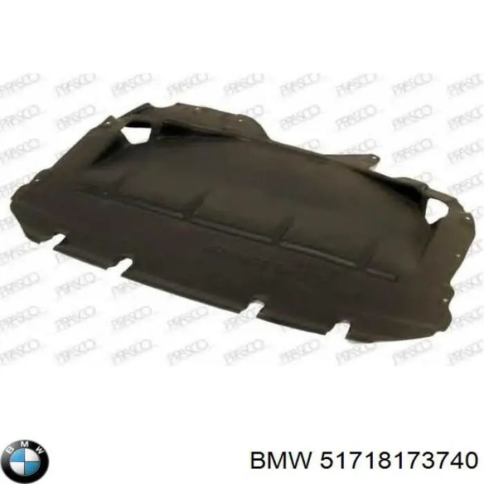 51718173740 BMW protección motor / empotramiento