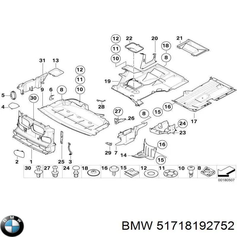  BMW 51718192752 precio, desde 54,40 EUR