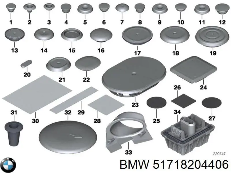 Comprar 51718204406 BMW 