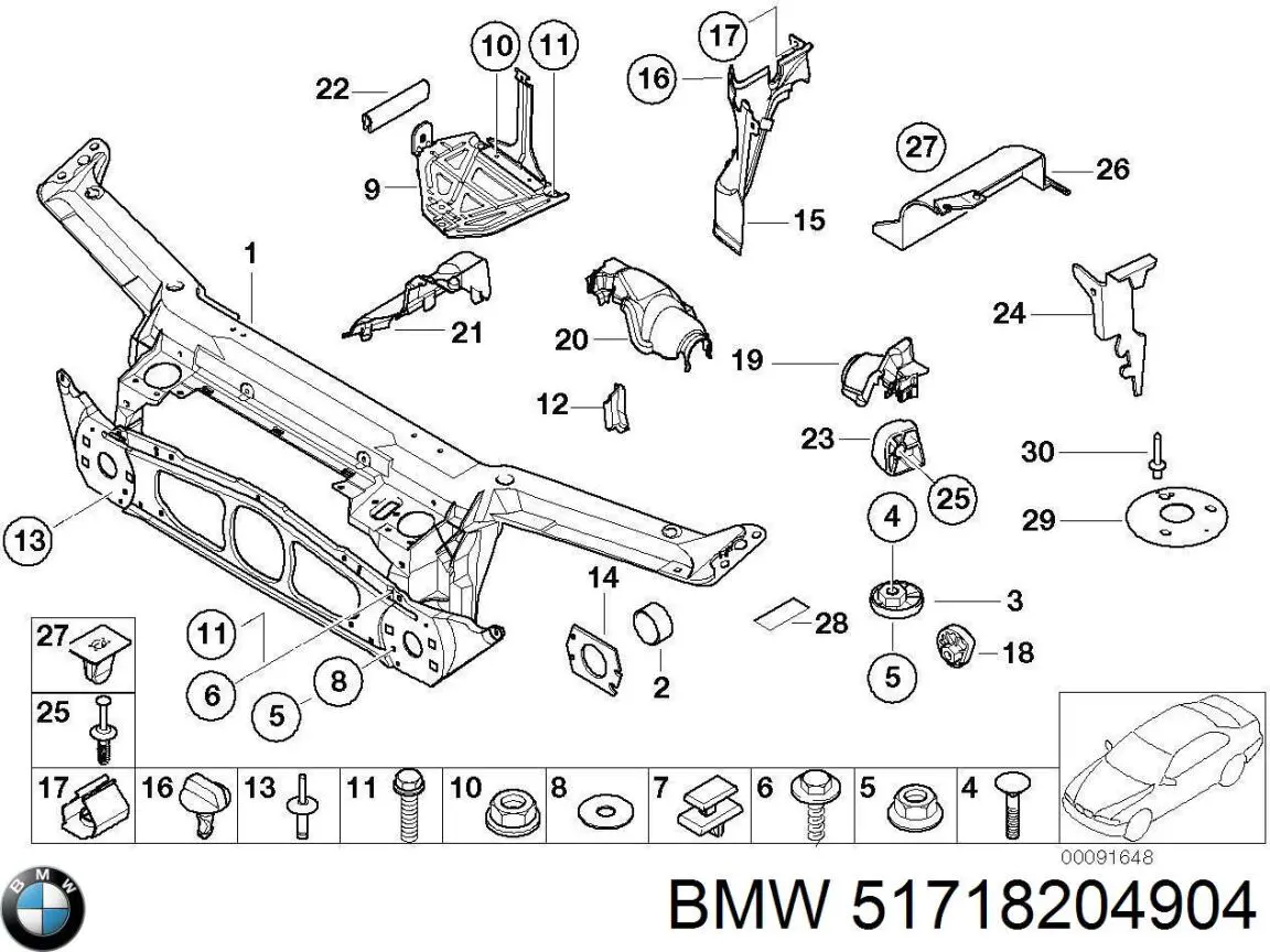 Comprar 51718204904 BMW 