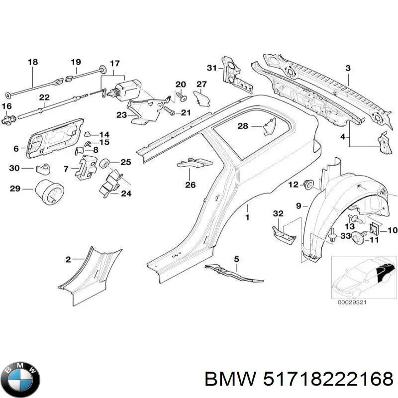  BMW 51718222168 precio, desde 28,16 EUR