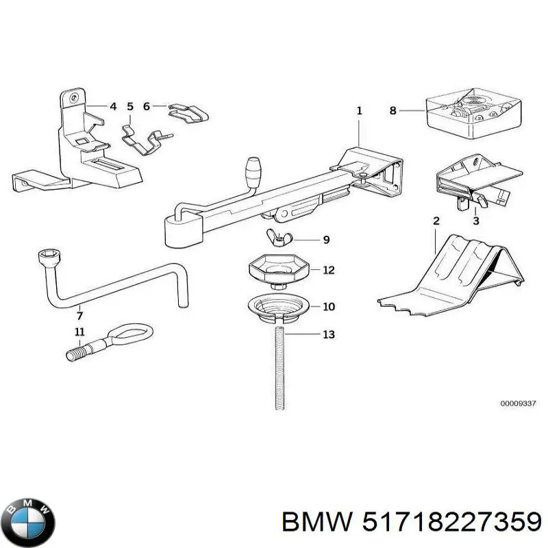  BMW 51718227359 precio, desde 6,84 EUR
