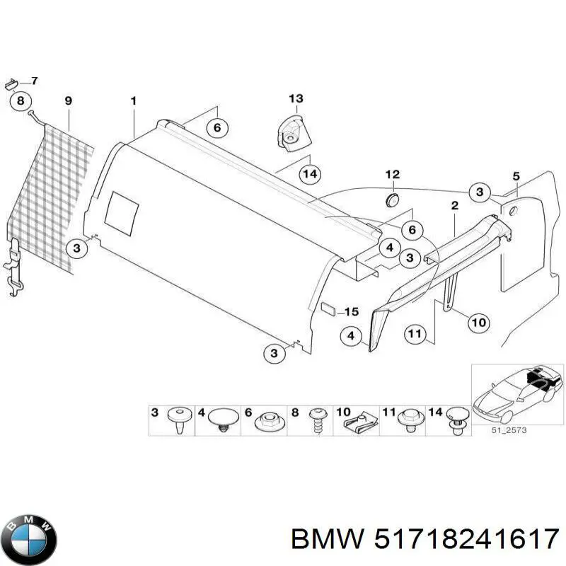  BMW 51718241617 precio, desde 25,78 EUR