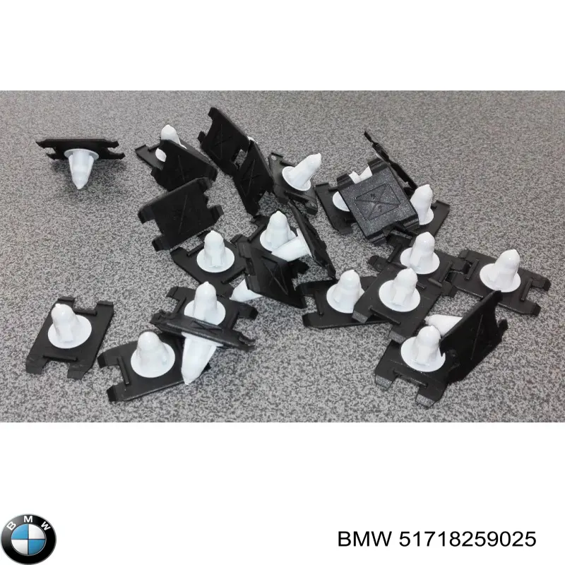 Clip, Tubuladura de sujeción, alféizar de la puerta para BMW 7 (E38)