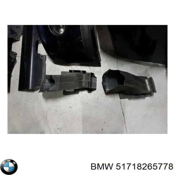 Comprar 51718265778 BMW Guardabarros interior trasero derecho del guardafango delantero