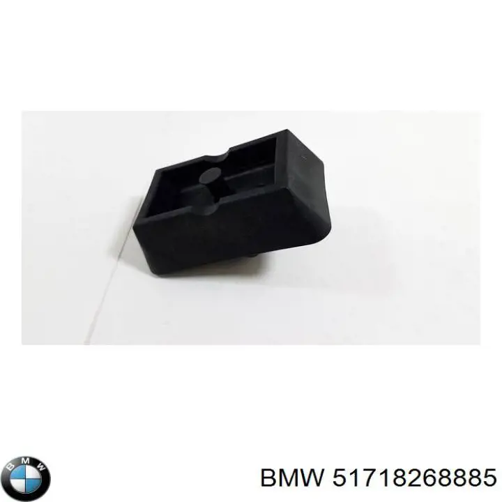 Cojín inferior del gato 51718268885 BMW