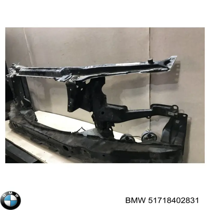 Refuerzo parachoque delantero 51718402831 BMW