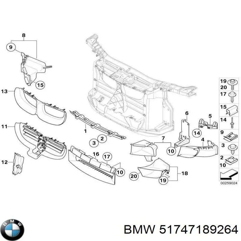  BMW 51747189264 precio, desde 76,96 EUR