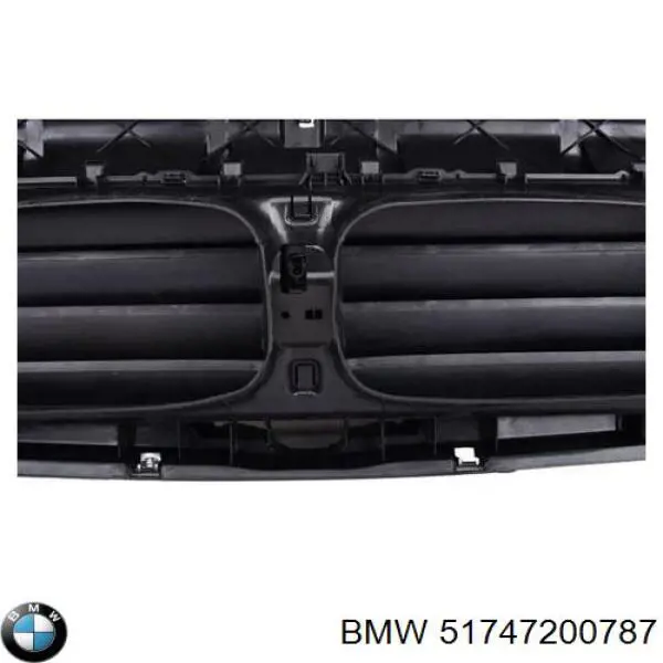 51747200787 BMW deflector de aire, radiador