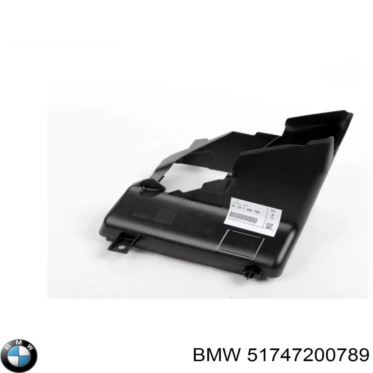 51747200789 BMW deflector de aire, radiador de aceite