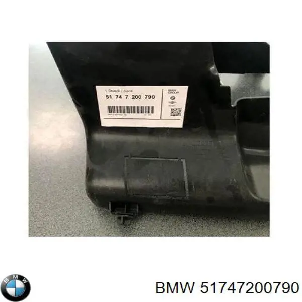 Deflector de aire, radiador de aceite para BMW 5 (F10)