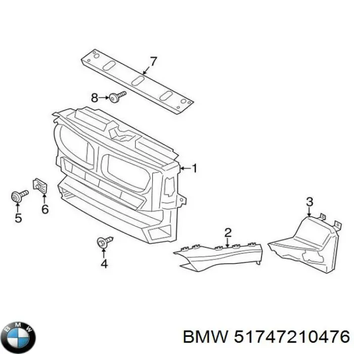 Comprar 0682668 VAN Wezel Deflector de aire del radiador