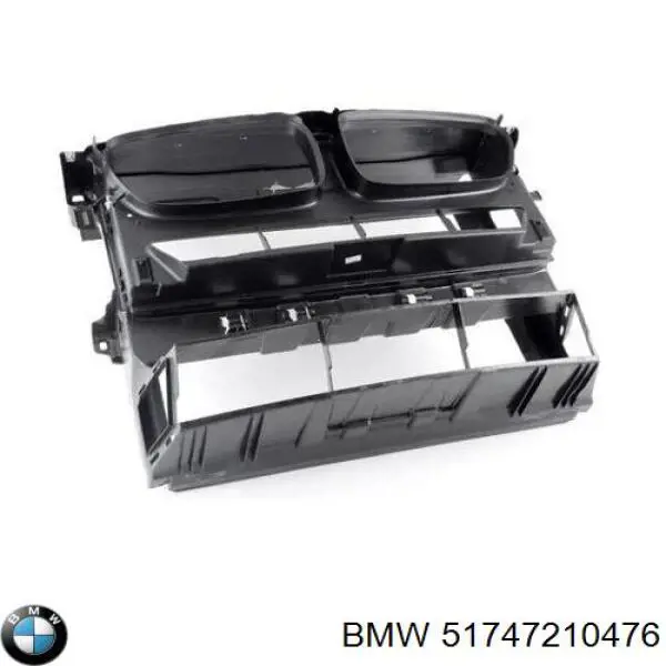 Deflector de aire, radiador para BMW X3 (F25)