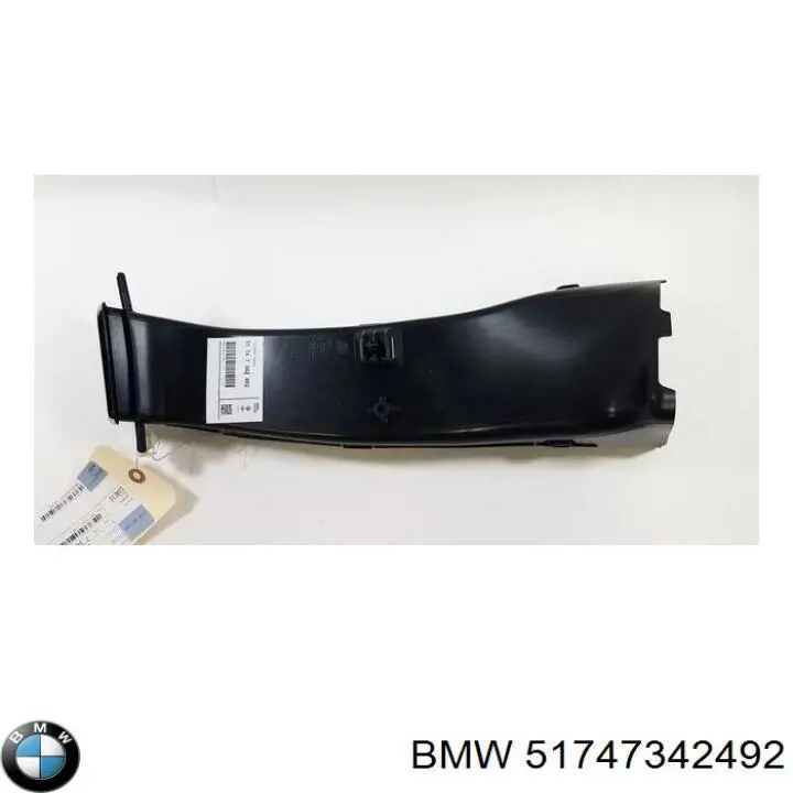 Conducto de aire, disco de freno, derecho para BMW X1 (F48)