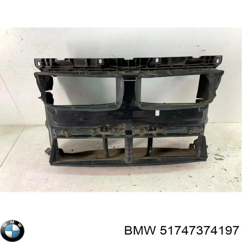 51747374197 BMW deflector de aire, radiador