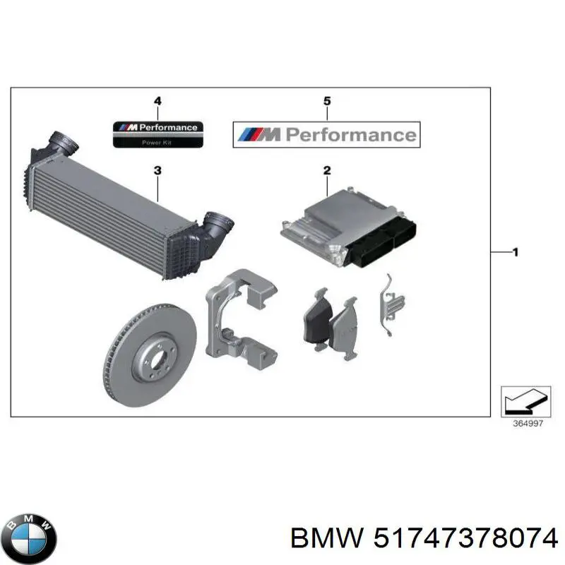Comprar 51747378074 BMW Conducto de aire del disco de freno derecho