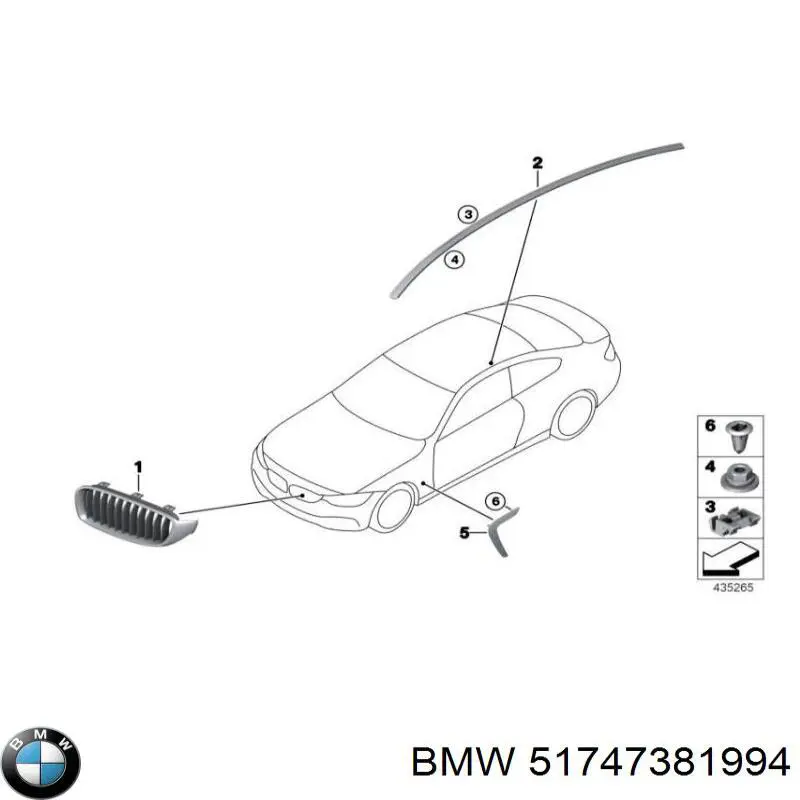  BMW 51747381994 precio, desde 23,04 EUR