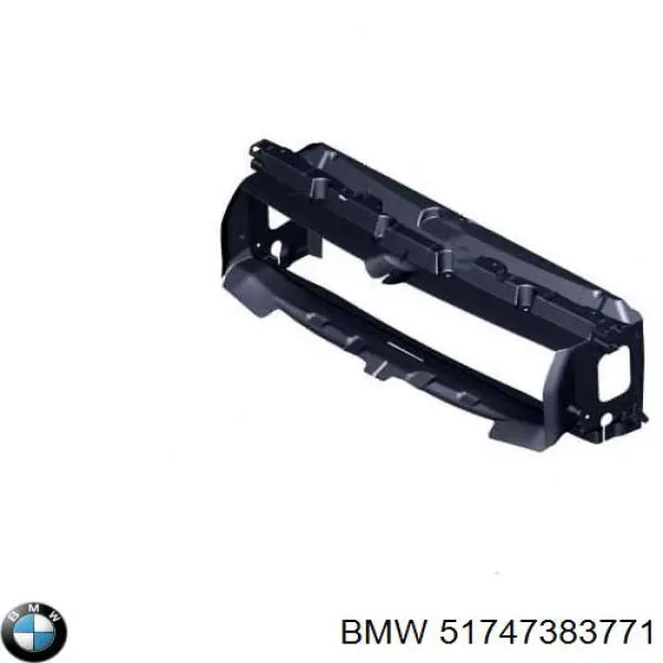 51747383771 BMW Deflector de aire inferior del radiador