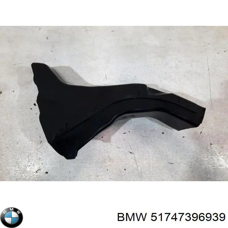 51747396939 BMW Conducto de aire del disco de freno izquierdo