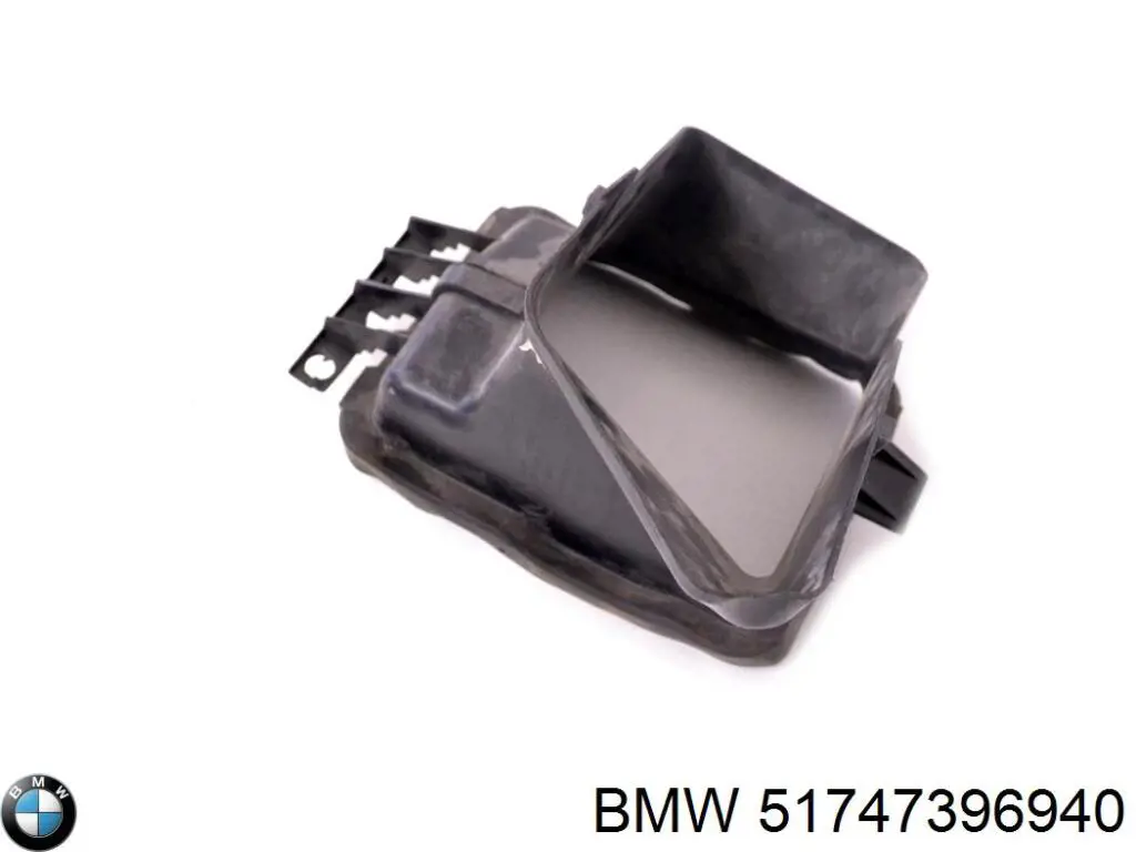 Conducto de aire del disco de freno derecho 51747396940 BMW