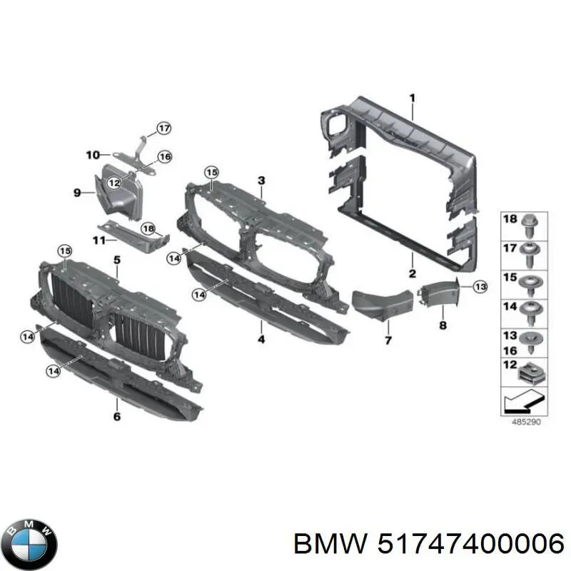 Conducto de aire del disco de freno derecho BMW 51747400006 precio, desde 52,95 EUR