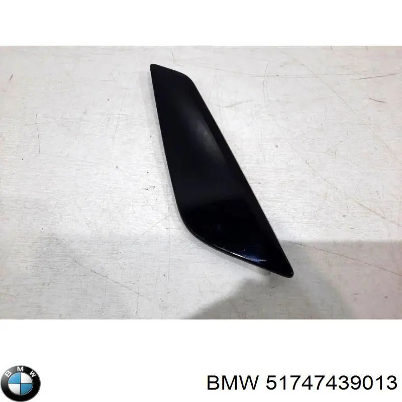 Listón embellecedor/protector, guardabarros delantero derecho para BMW 5 (G31)