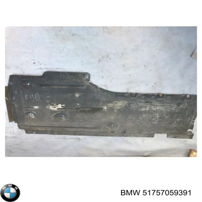 Protección inferior izquierda 51757059391 BMW