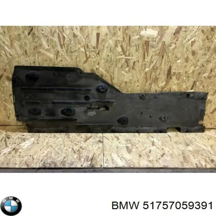 Protección inferior izquierda BMW 51757059391 precio, desde 70,42 EUR