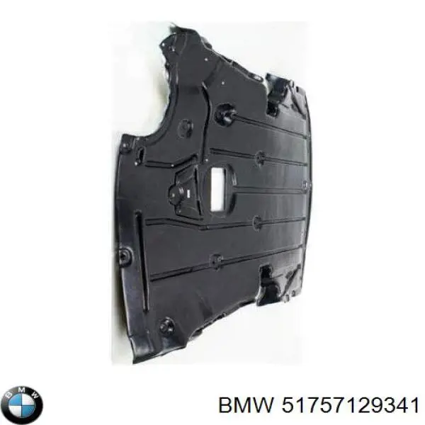 Protector antiempotramiento del motor para BMW 3 (E92)