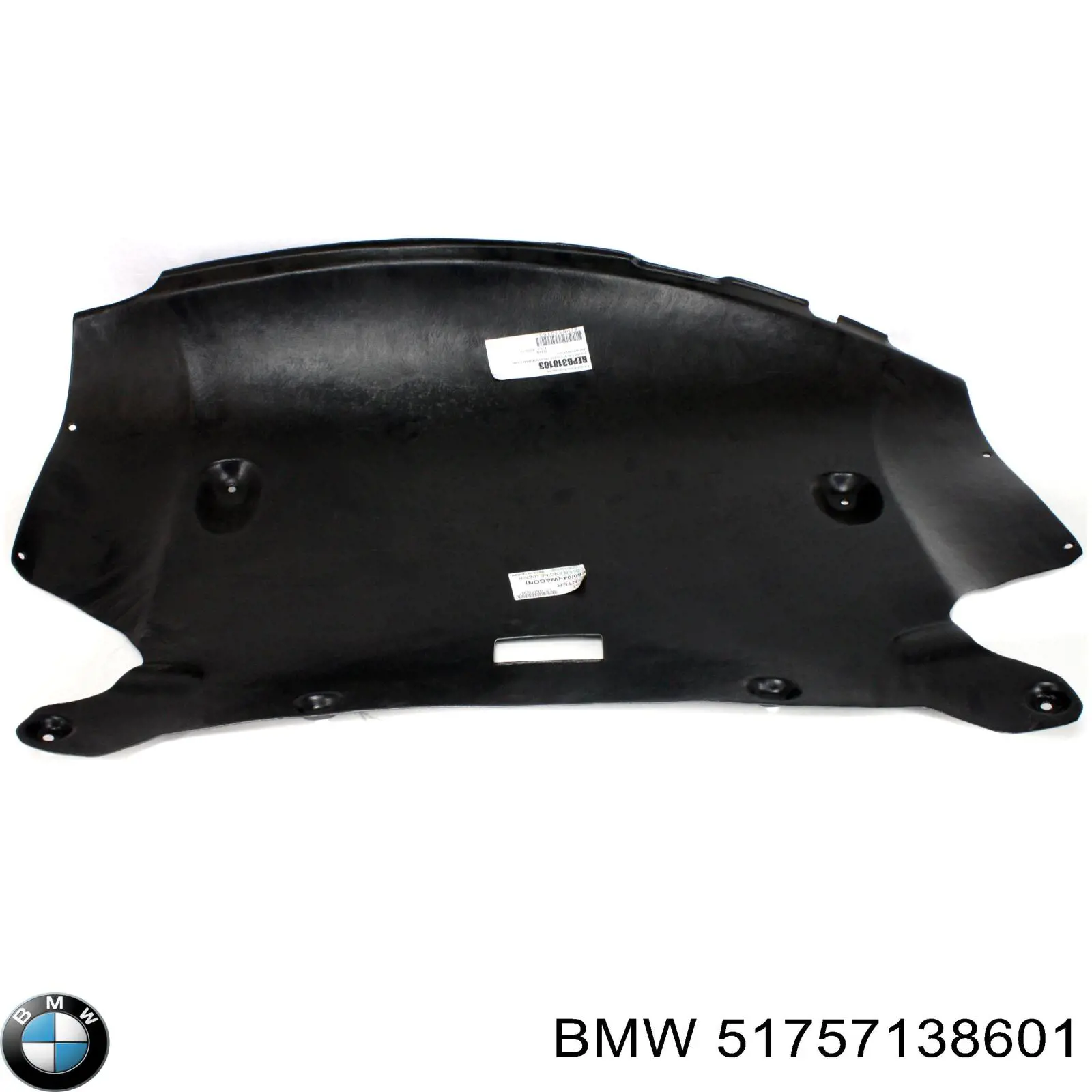 Protección motor / empotramiento 51757138601 BMW